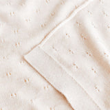 Hvid Merino Wool Blanket Bibi Cream