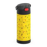 Thermos 14oz Stainless Steel  Vacuum Insulated Straw Bottle with Bail Handle - Pokemon