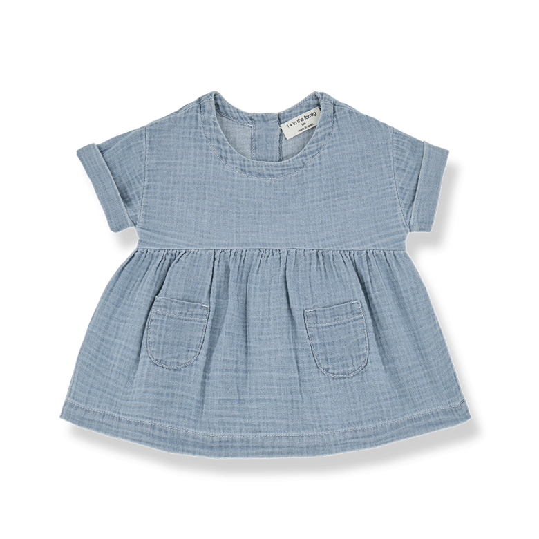 1 + in the family LAVINIA Washed Denim Dress
