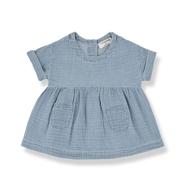 1 + in the family LAVINIA Washed Denim Dress