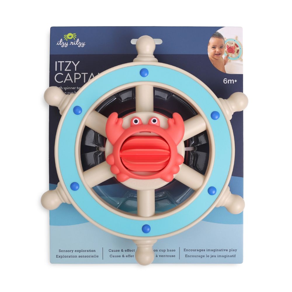 Bitzy Captain Bath Steering Wheel - Crab