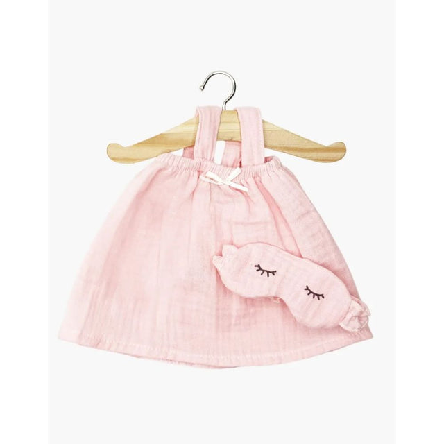 Minikane Clothing for Gordis Dolls 34cm - Mila nightgown & Dodo mask – strawberry gauze