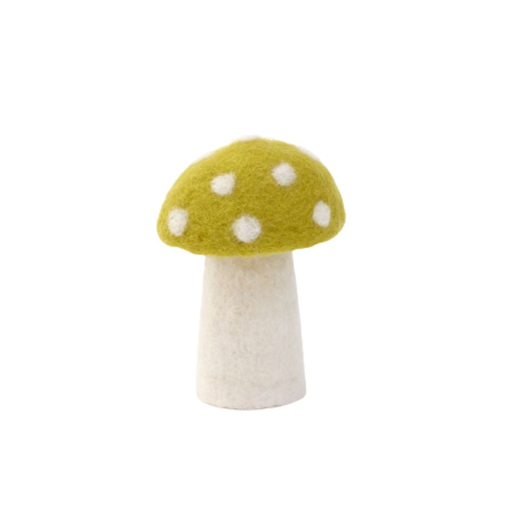 Muskhane Dotty Mushrooms L Chartreuse 11cm