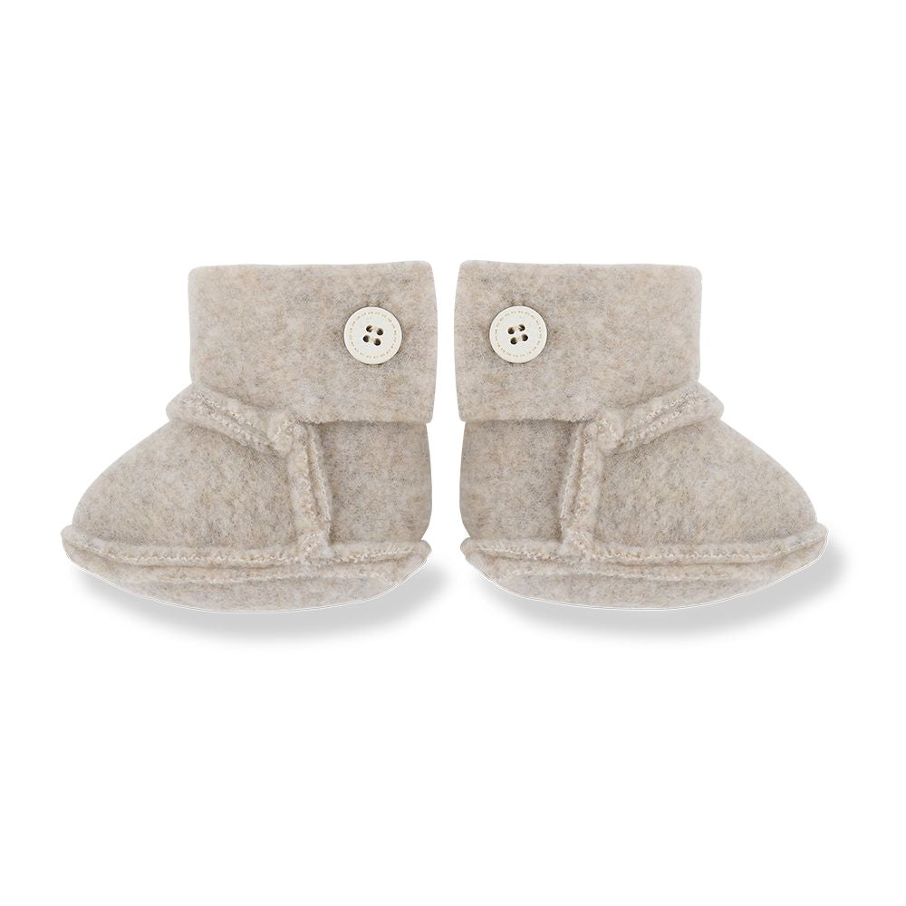 1 + in the family Newborn LARS Wool Fleece Booties