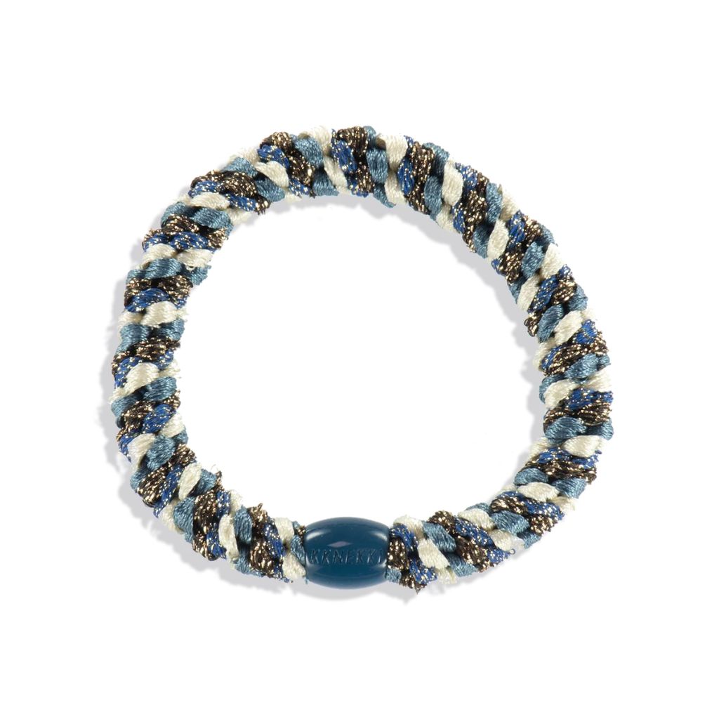 Kknekki Original Hair Tie Mix Navy Coffee Glitter