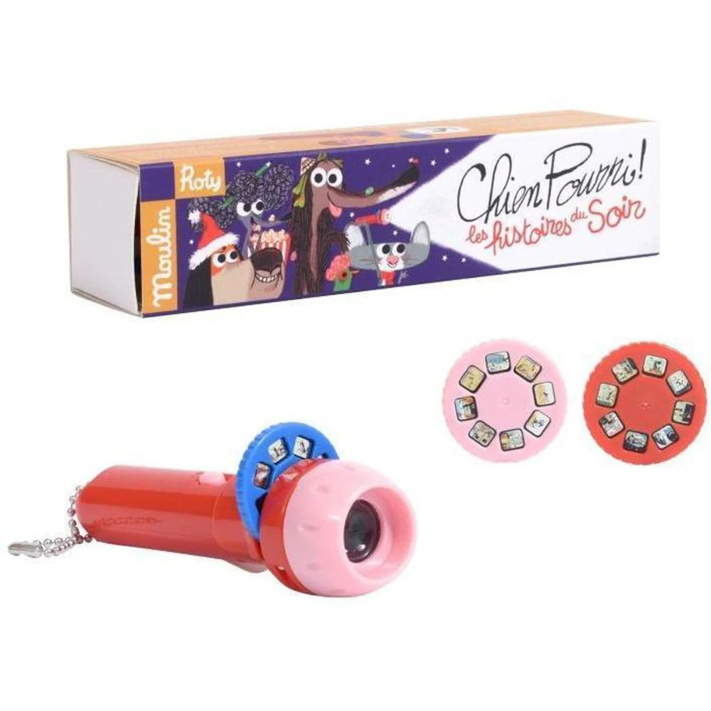 Moulin Roty Storybook Torch- Chien Pourri