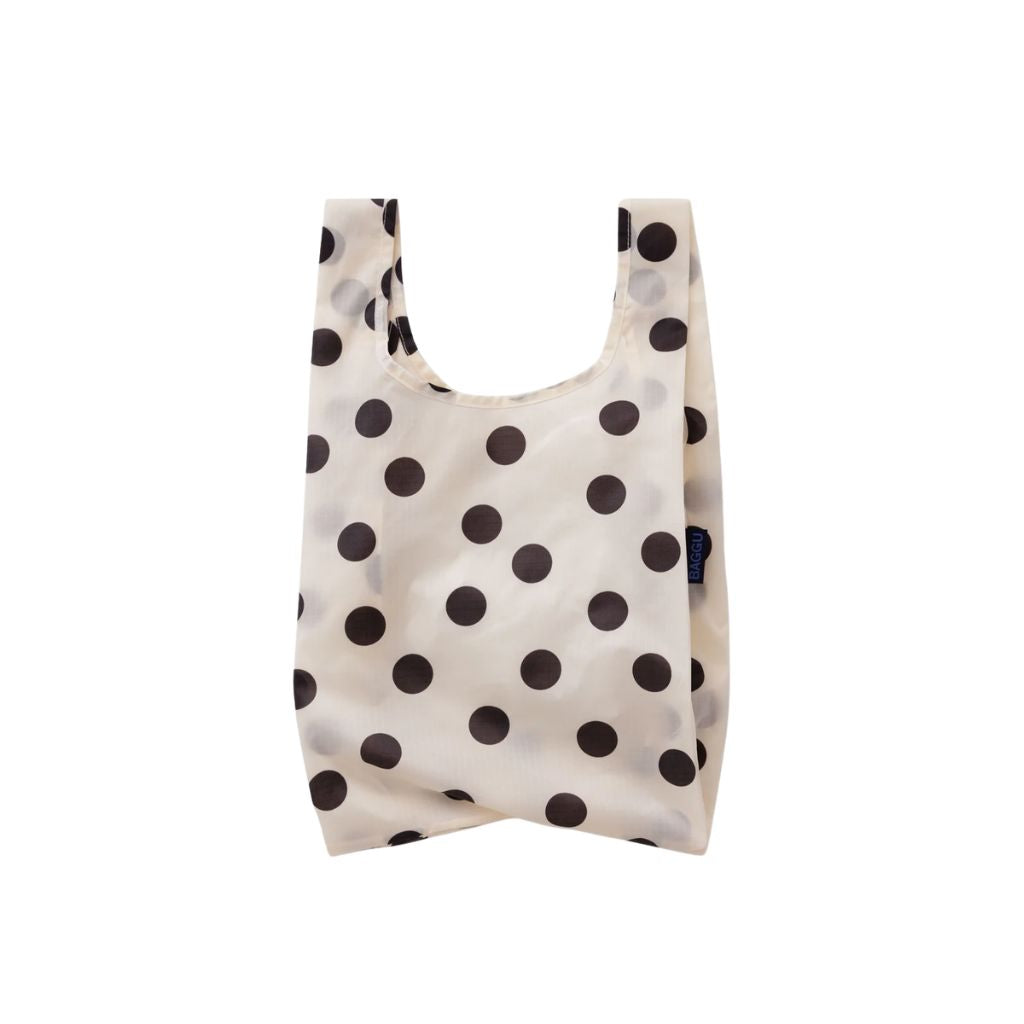 Baggu Baby Baggu - Cream and Black Polka Dot