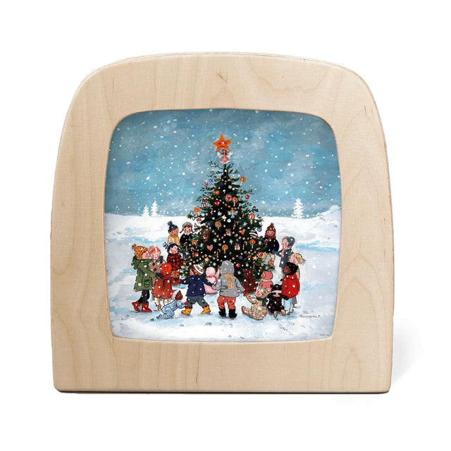 Silhouette Only - Gwen's Illustrations - Snowy Decorations Silhouette
