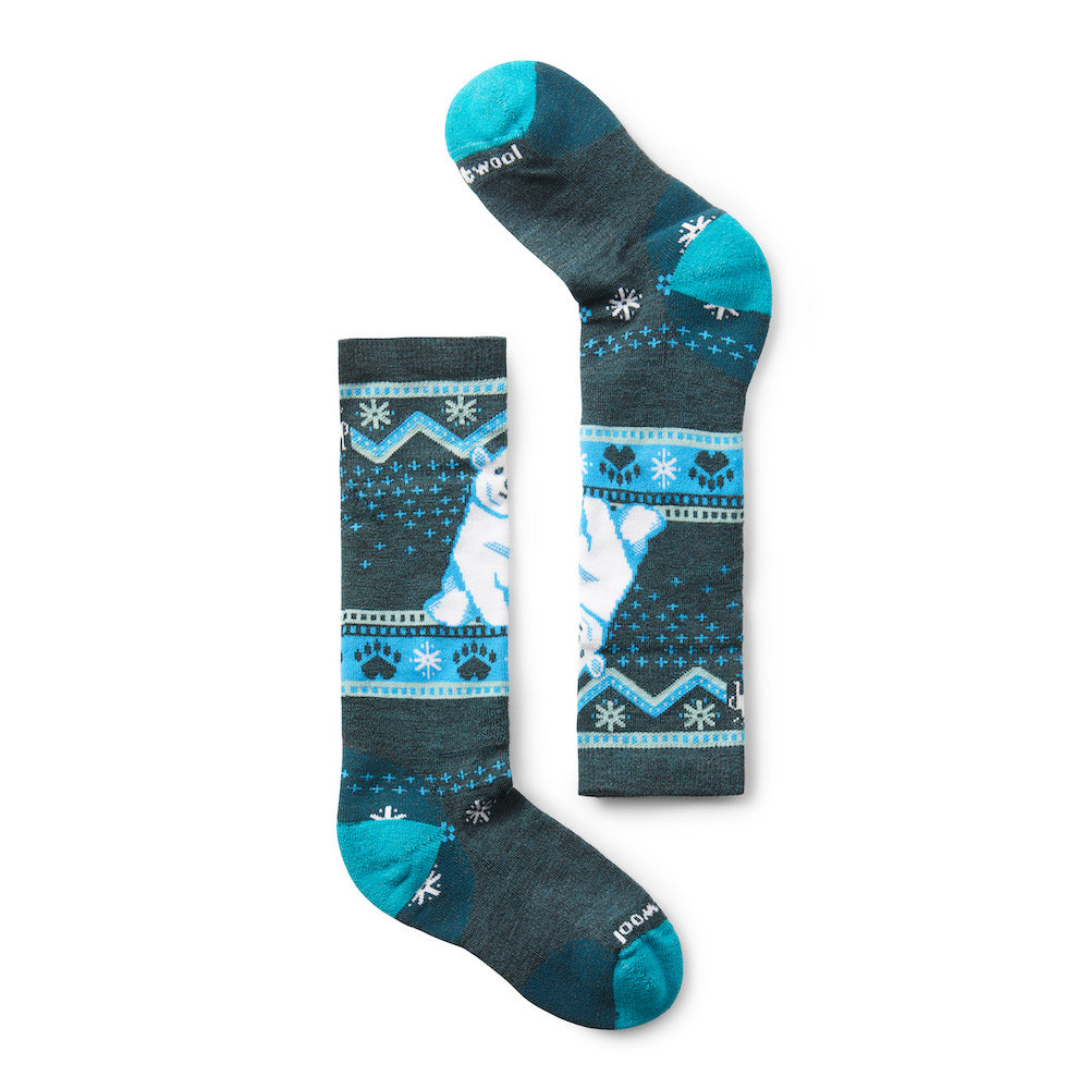 Smartwool Kids Wintersport Full Cushion Polar Bear Socks