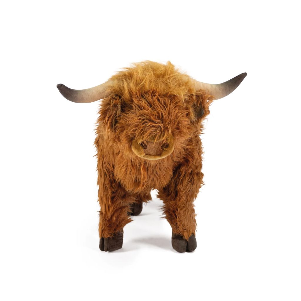Wild & Soft Highland Cow Realistic Plush