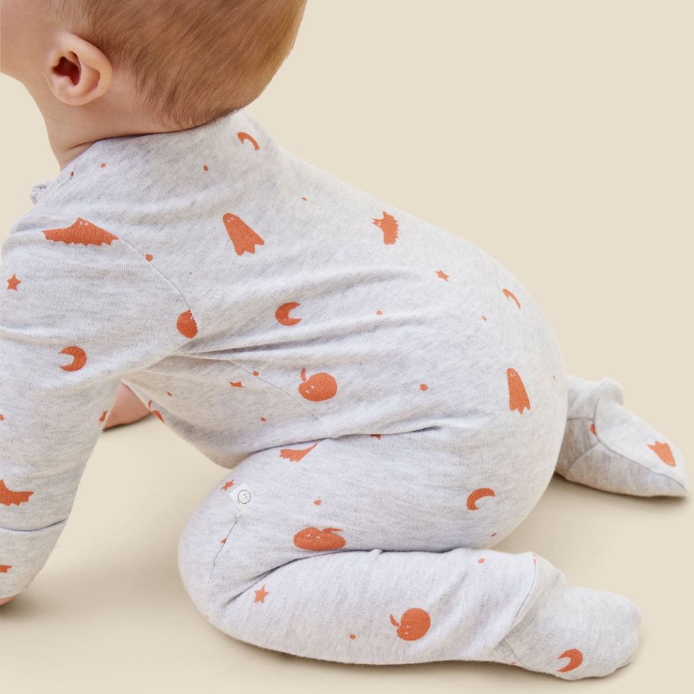 Mori Clever Zip Sleepsuit Halloween