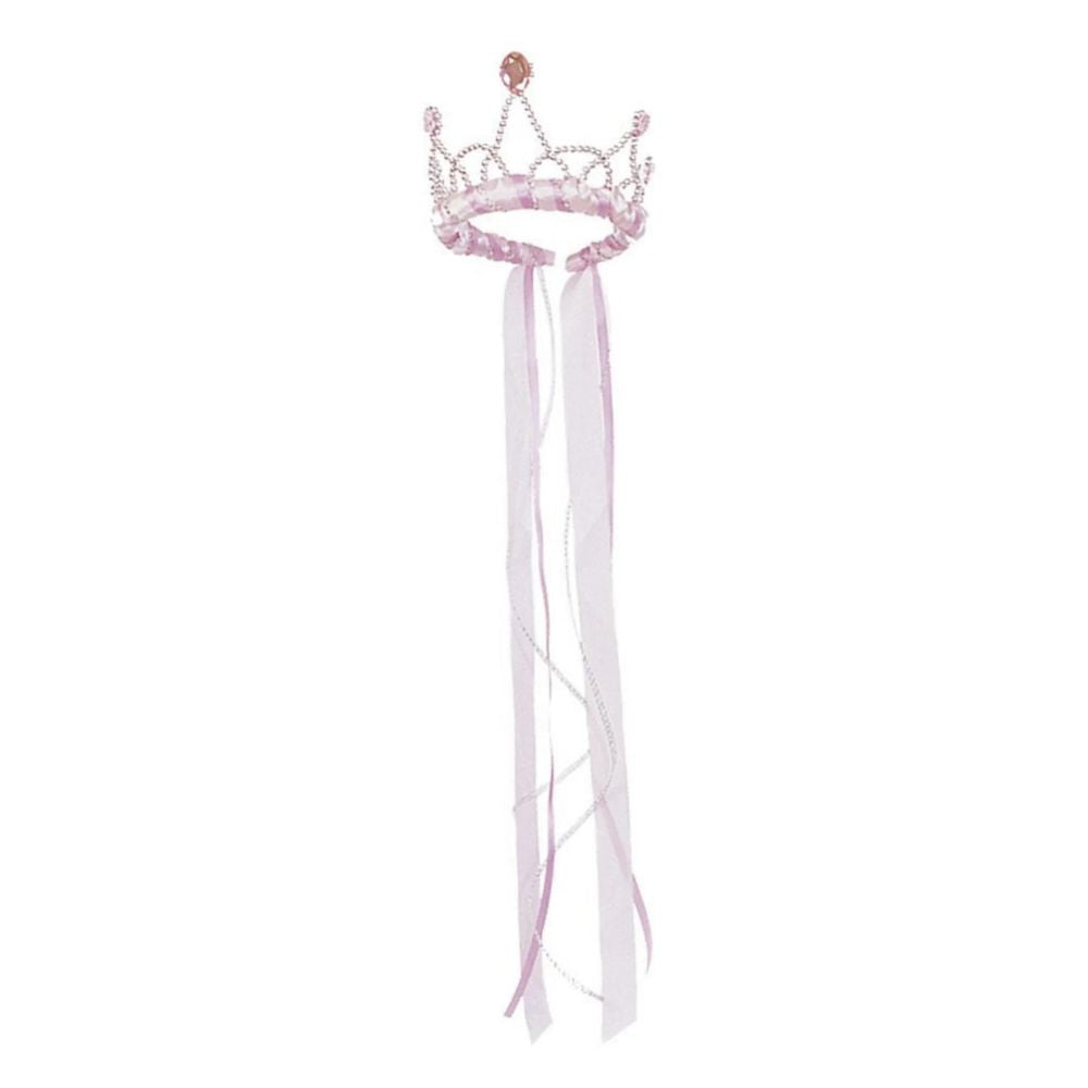 Ribbon Tiara, Lt Pink