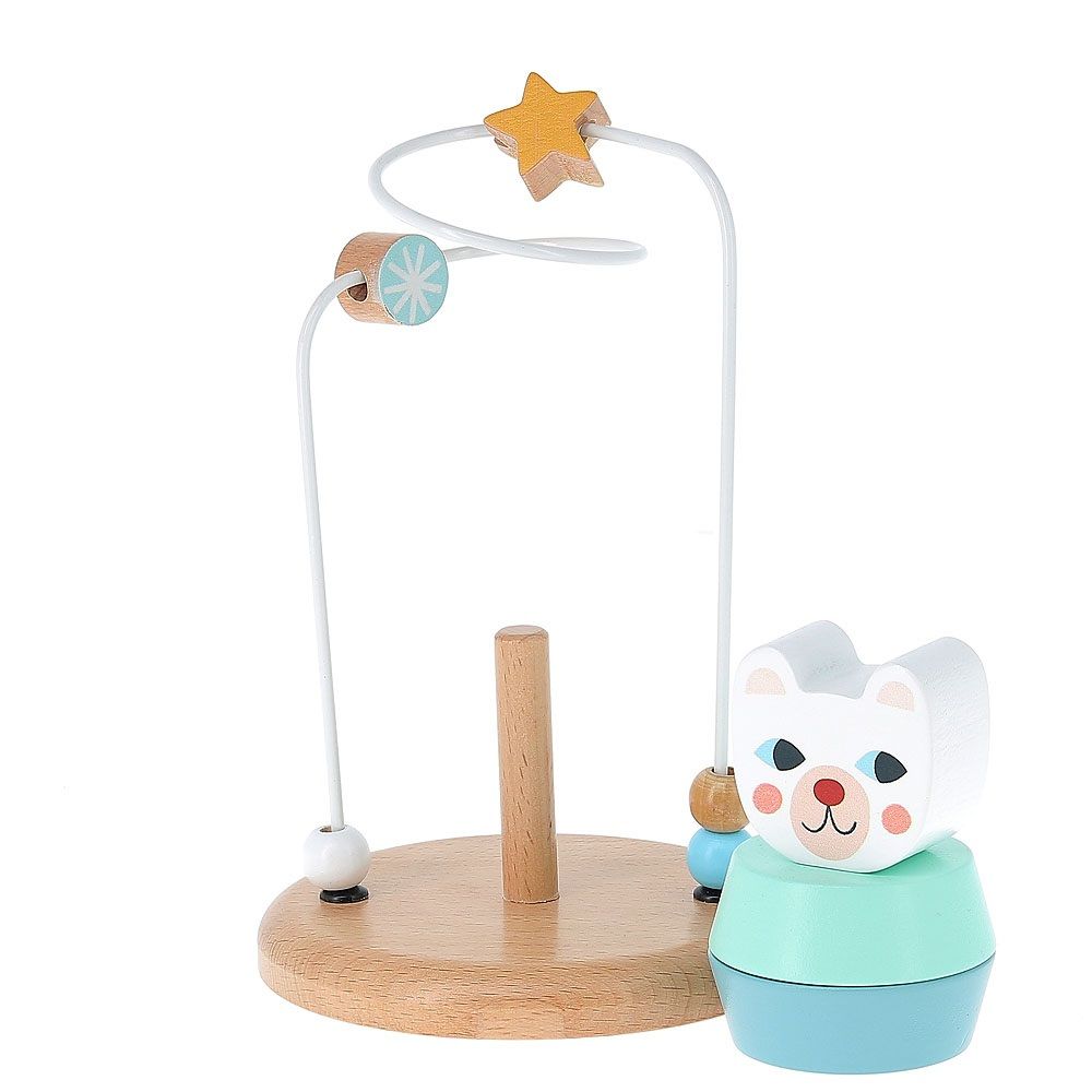Vilac Michelle Carlslund - Early Learning Game, White Bear