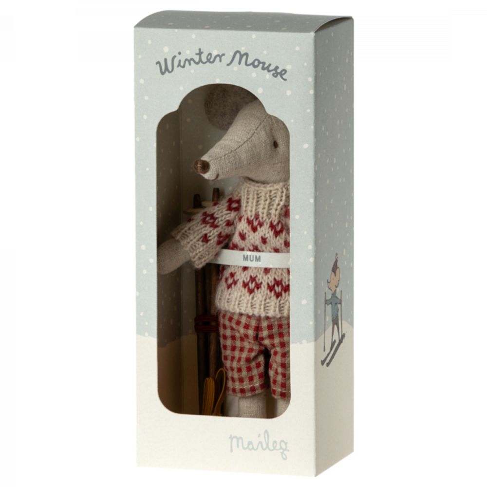 Maileg Winter Mouse Mum