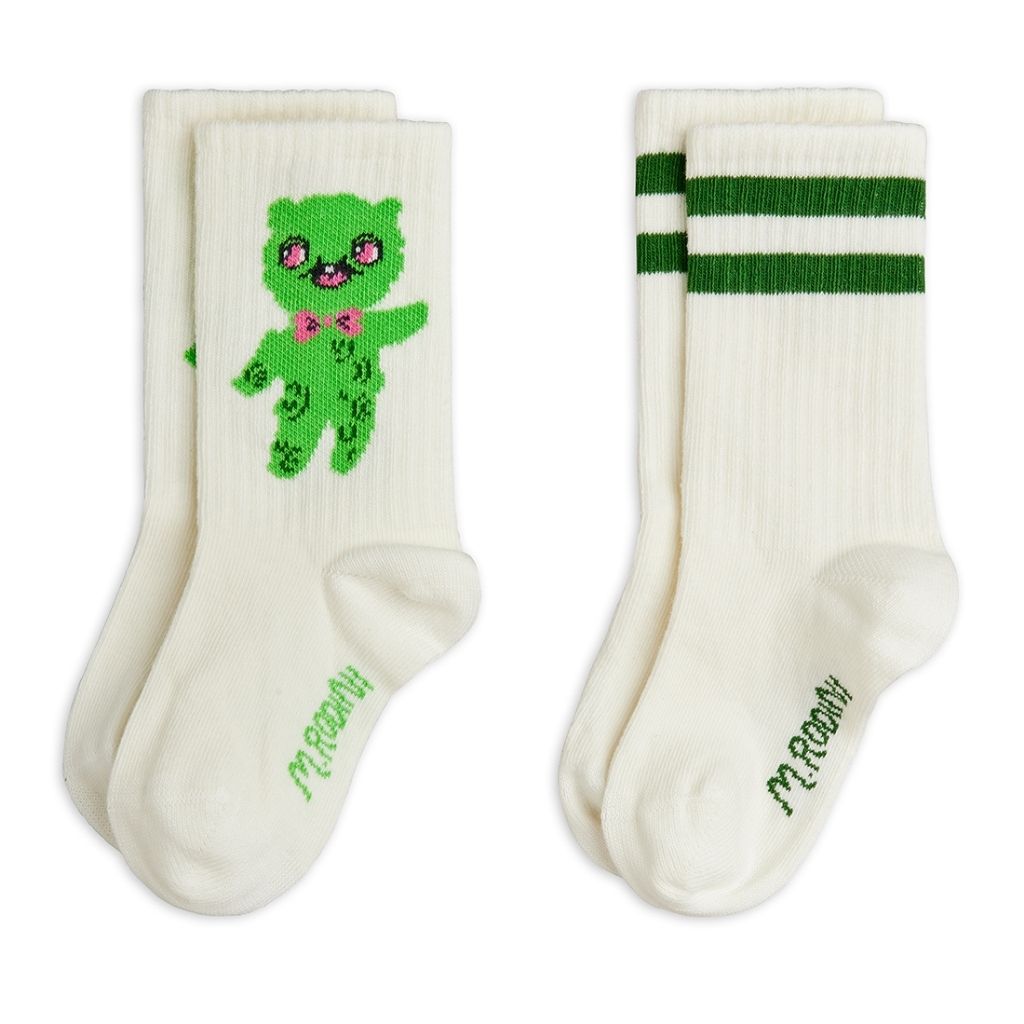 Mini Rodini Alien 2 Pack Socks