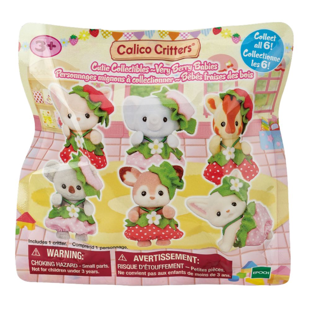Calico Critters Cutie Collectibles Very Berry Babies