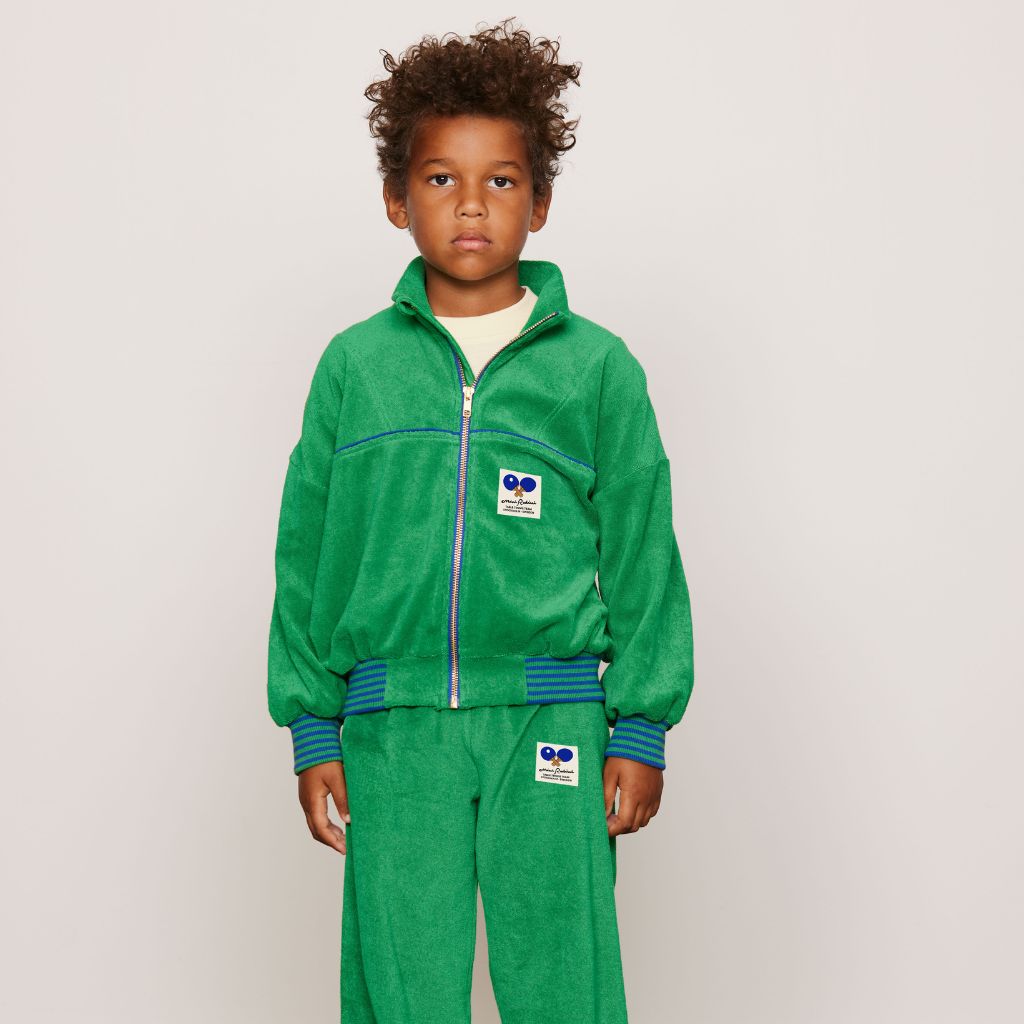 Mini Rodini Table Tennis Patch Terry Cardigan