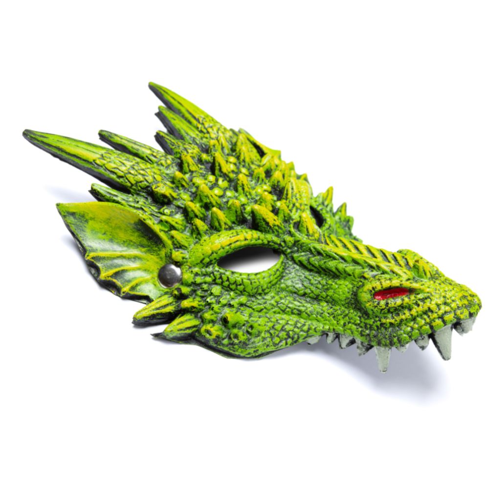 Dragon Mask, Green