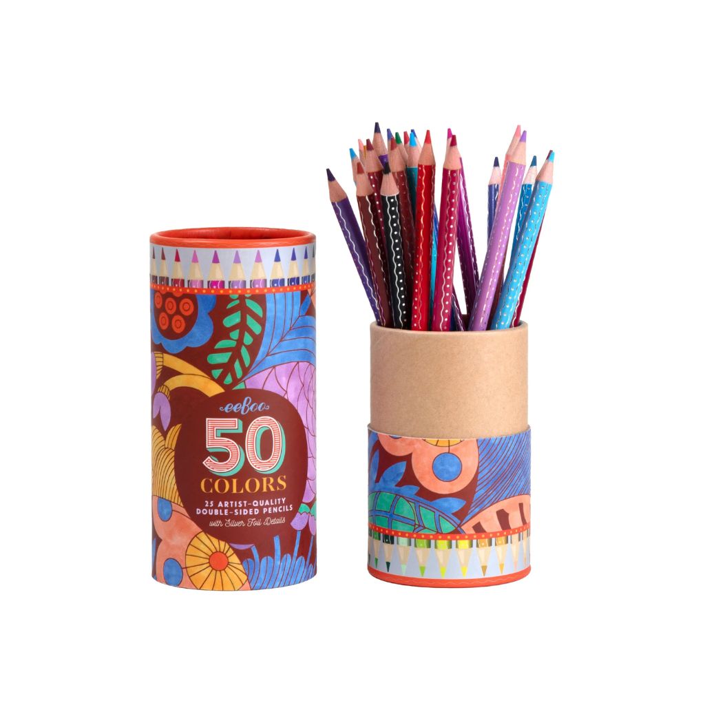 Eeboo Cecilia's 25 Double Pencils