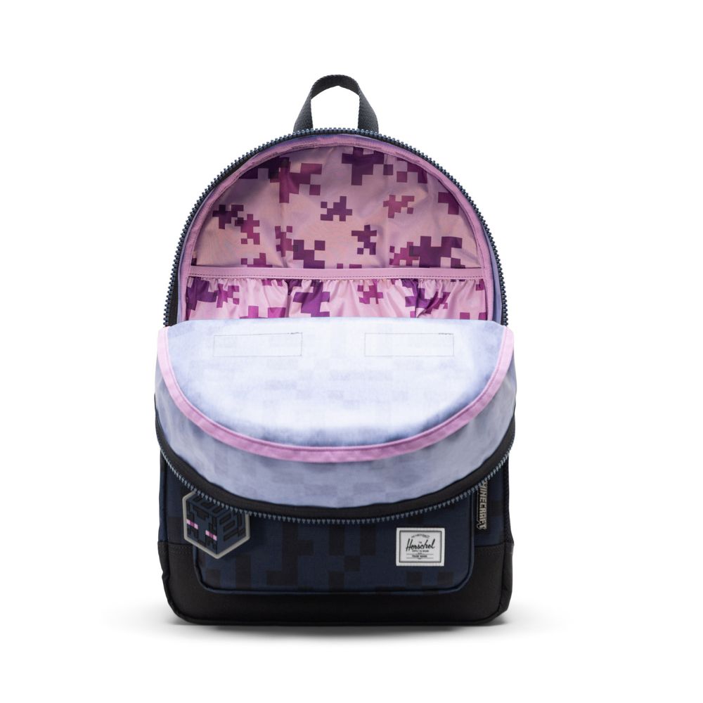 Minecraft Herschel Heritage Youth Backpack Enderman