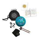Tambu 11 Tones 8"  Tongue Drum Calm Sky