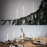 Uyuni LED Mini Taper Candle w/ Clip - White (4-Pack)