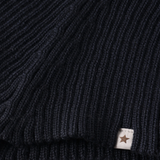 Huttelihut Neck Warmer Wool Knit Dark Navy