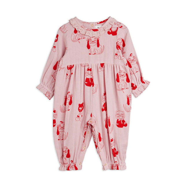 Mini Rodini Minibabies Aop Woven Jumpsuit