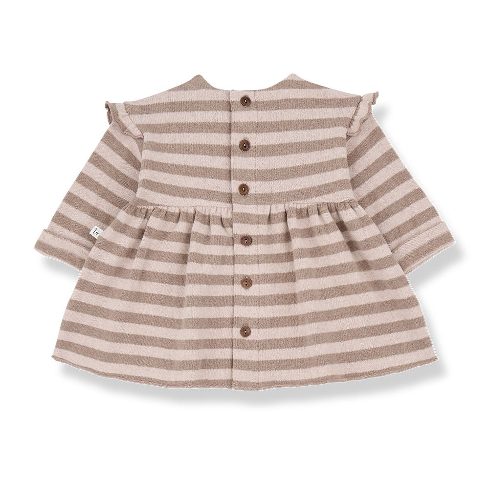 1 + in the family THEA Striped Fleece Dress