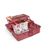 Konges Sløjd Creative Art Caddy Glitter Rose