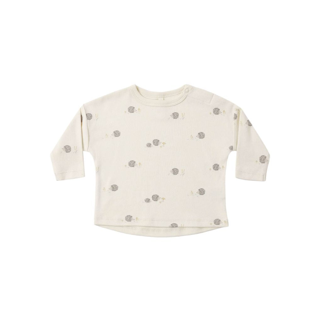 Quincy Mae Long Sleeve Tee Hedgehog