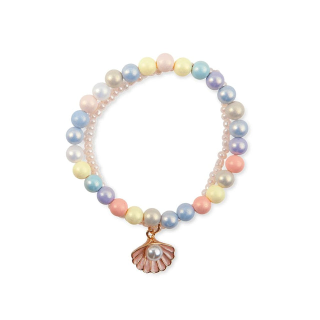 Boutique Pastel Shell Bracelet