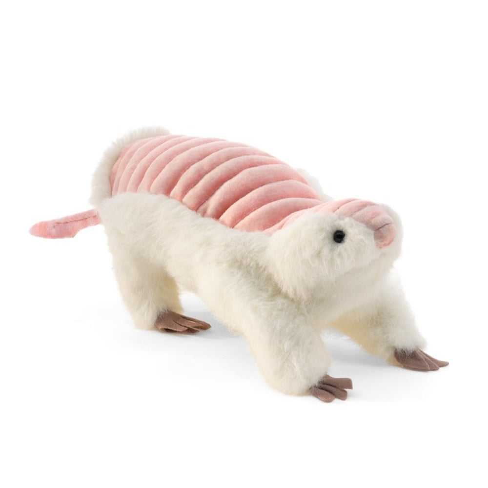 Hand Puppet- Pink Fairy Armadillo Puppet