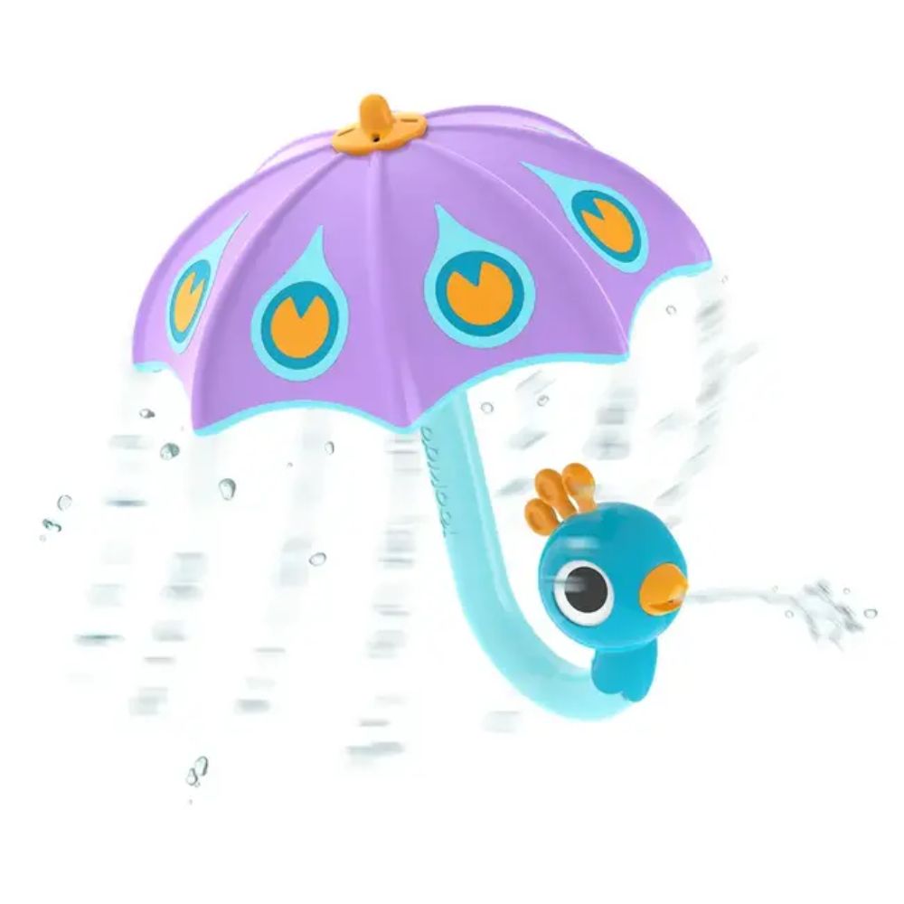 Yookidoo Peacock Fill N Rain Umbrella - Purple