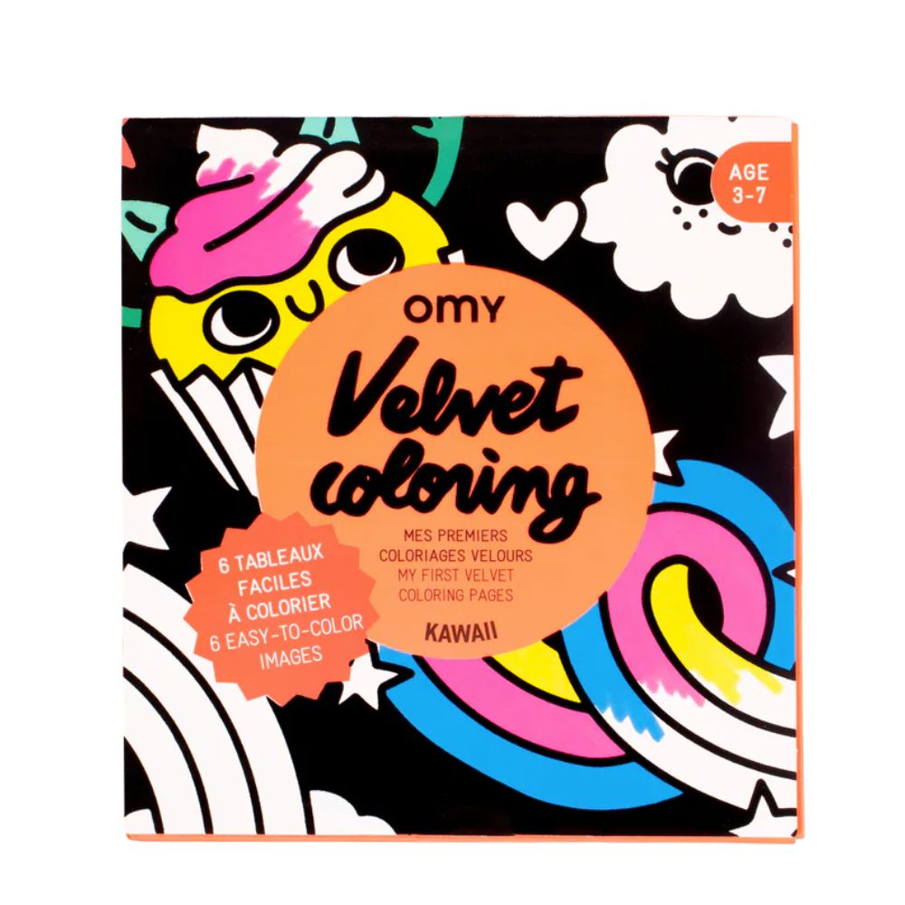 OMY Velvet Coloring - Cosmos – Kids21