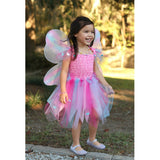 Butterfly Dress w/ Wings & Wand - Pink 5-6Y
