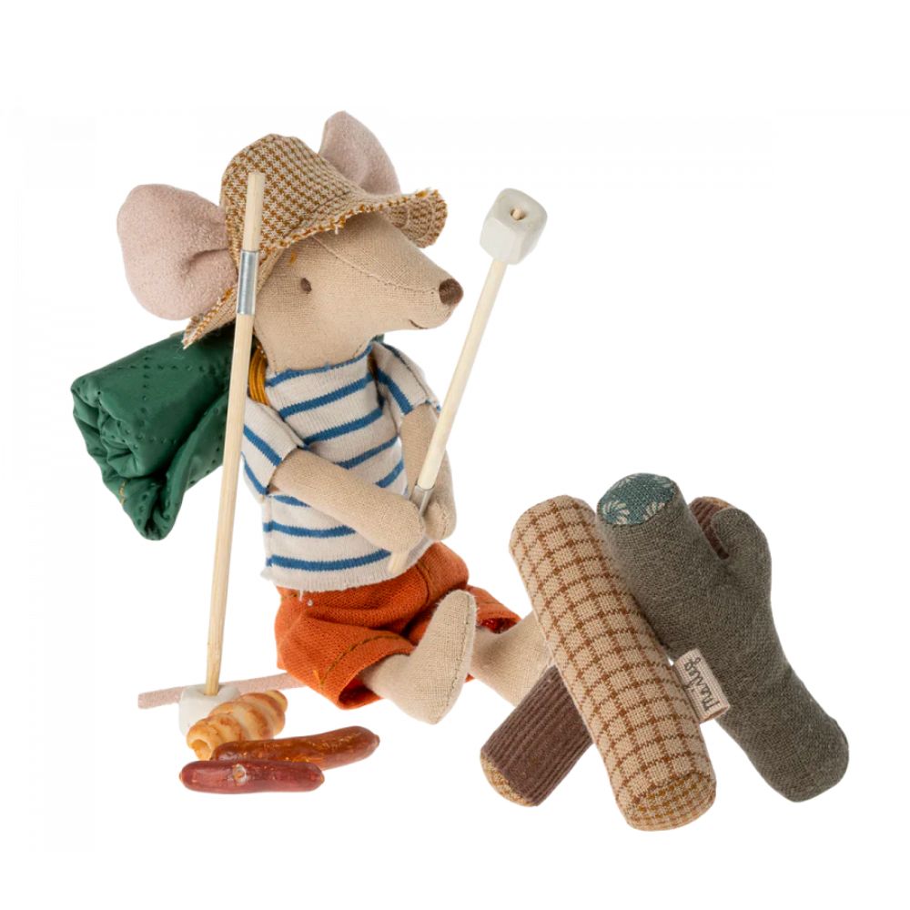 Maileg Bonfire Set, Mouse