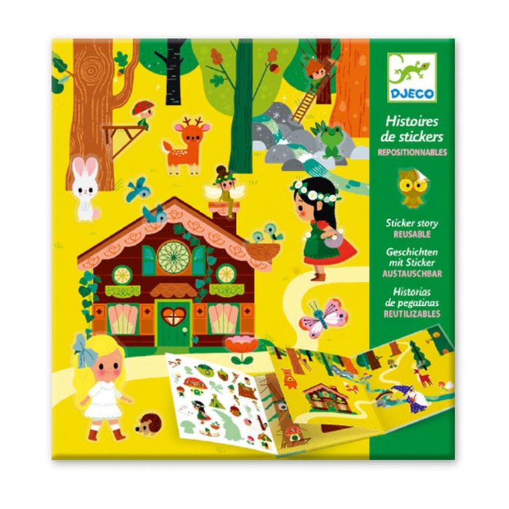 Djeco Sticker story - The Magical Forest