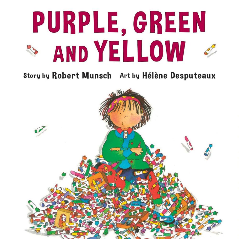 Mini Purple Green And Yellow - Robert Munsch