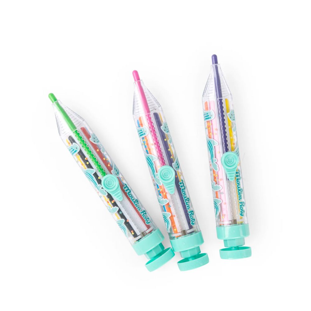 Moulin Roty Petit Merveilles- Multi Coloured Crayons