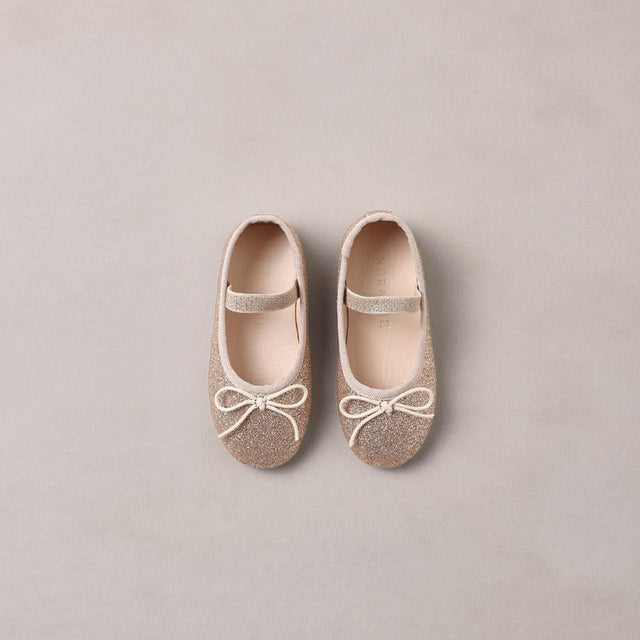 Noralee Ballet Flats Rose Gold Shimmer