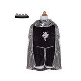 Great pretenders Silver Knight With Tunic, Cape, & Crown, Size 3-4
