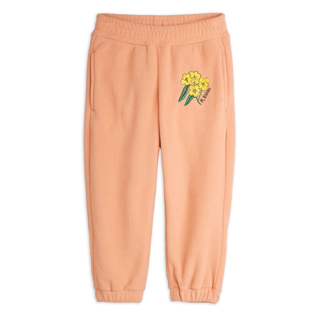 Mini Rodini Alpine Flowers double Brushed Fleece Trousers