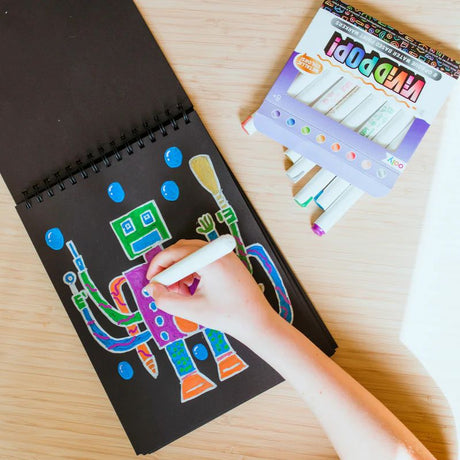 Vivid Pop! Water-Based Paint Markers: Metallic