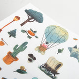 Moulin Roty La Bande a Jojo Colouring Book with Stickers