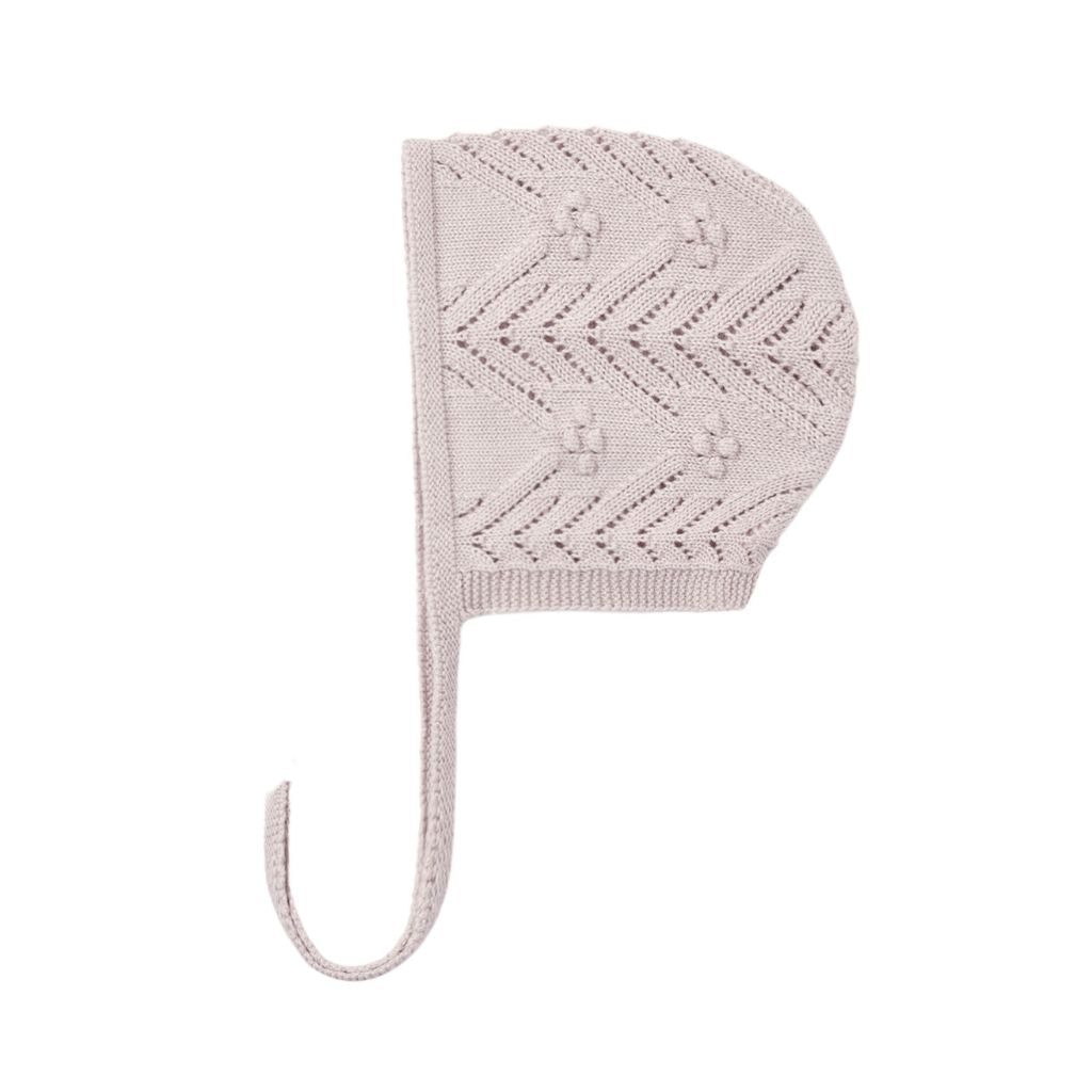 Quincy Mae Knit Bonnet Lilac Mist