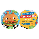 Snackettes Missy Purrger Plush Book