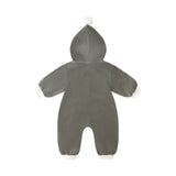 Quincy Mae Velour Zip Jumpsuit Forest