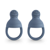 Mushie Silicone Fresh Food Feeder 2-Pack Tradewinds