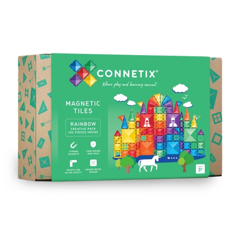 Connetix Rainbow Creative Pack - 102pc